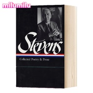 Milu Wallace Stevens เก็บรวบรวมบทกวีร้อยแก้วหนังสือภาษาอังกฤษต้นฉบับ