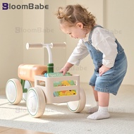Toy Car Children's Walker Four-Wheel Balance Bike 1-3 Years Old Scooter Toy Car One-Year-Old Gift