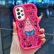 Casing For Samsung A52 4G A52 5G A52s Case Casing Protective Silicone HP Casing Starfish Pattern Pen