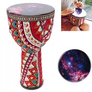 8.5 Inch African Djembe Drum Colorful PVC Hand Drums
