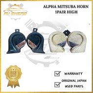 ALPHA MITSUBA HORN 1PAIR HIGH/LOW 480HZ-400HZ PIAA 400HZ-500HZ