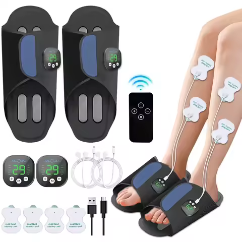 Electric Foot Massager Shoe EMS Pad Muscle Stimulation Massage Foot Relaxation Foot Spa Machine Feet