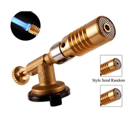 Portable Gas Torch Butane Gas Welding Torch Cooking Blow Torch Copper Gun Torch Butane Lighter Heati