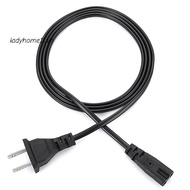 Lady EU Power Cable 2pin IEC320 C7 US Power Extension Cord For Dell Laptop Charger Canon Epson Print