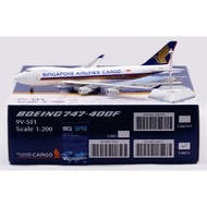 L2067C Alloy Collectible Plane Gift SQ Wings 1:200 Singapore Airlines Cargo "Open Door" Boeing B747-