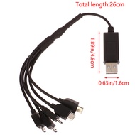 NEW 3.7V 500mAh 5 in 1 Charger For E58 XS809 Battery Multi-function Charging Cable Rc Drone Lithium