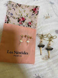 包寄✨ $550 兩對 Les nereides 芭蕾舞耳環