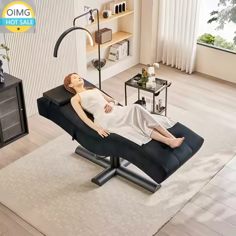 Salon Eyelash Bed Home Leisure Lounger Facial Spa Head Massage Bed Beauty Care Bed SPA Furniture