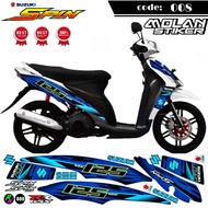Decal Sticker Striping Variasi Suzuki SPIN 125 | SPIN 125 R | SPIN 125 NR | Decal Spin | Striping sp