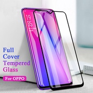 Oppo AX3S AX5 AX7 AX5S F9 R17 Realme Narzo 2 5 6 5i 5s Pro Full Glue Screen Protector Tempered Glass