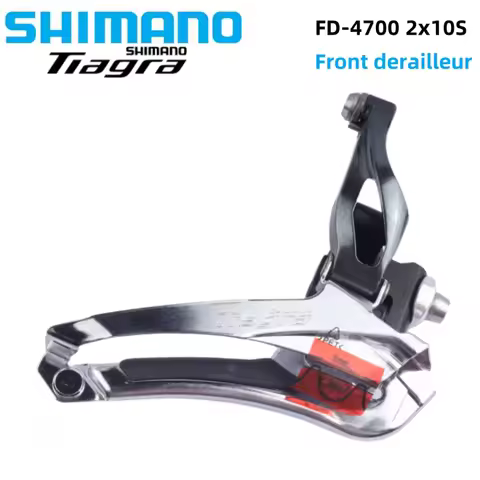SHIMANO TIAGRA 4700 Front Derailleur 2x10Speed FD-4700-F Braze on/FD-4700-B 31.8MM/34.9MM Clamp Ring