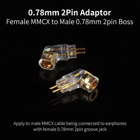 mmcx adapter mmcx converter 0.78mm mmcx to 0 78mm 2pin mmcx to 2 pin 0.78mm mmcx to 2 pin adapter mm