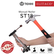 【ELITACO】Tehhi ST18 ST15 Wainscoting Concrete Manual Nailer Piston Stapler Metal Cement Pallet Construction