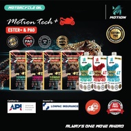 MOTION 4T ESTER + PAO 15w50 10w40 10w50 10w60 API SP MA2 1L Fully Synthetic Motorcycle Engine Oil Mi