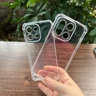 Silicone flexible case for Oneplus 13S/ 13T 5G/ Oneplus 15 transparent and shockproof at 4 corners