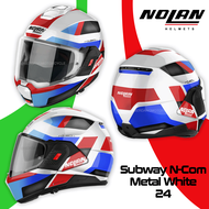 Nolan N120-1 Flip-Up Full Face Helmet Motor Visor Topi Keledar Keselamatan Full Face Original Superb