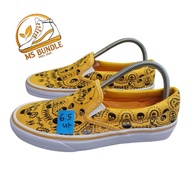 6.5uk/25.5cm Shoes Kasut Bundle Slip On Bandana Print