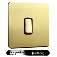 BaldeVance | Luxurious Vintage Metal Finish Switch Panel 86 Type