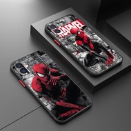 Phone Case Spiderman Black 075A For Apple iPhone 13 14 15 11 12 16 17 Pro Max Plus Mini Air 16E 17E 