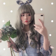 Princess Cut Lolita Wig Long Big Wave Curly Hair Wig Cosplay Lolita Women Headdress
