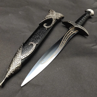 {tygkjgk} 28cm/11.02in Short Sword With Sheath Game Peripherals Frodo Cosplay Model Weapons Ornament