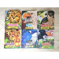 All About Me Wild Animal | Buku Tentang Haiwan Liar | Set 6 buku