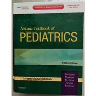 Nelson Textbook of Pediatrics, 19Ed, International Ed, Elsevier Saunders (Used book, very good condi