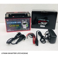 2 YEAR WARRANTY LITHIUM-ION BATTERY LFPZ14S YTZ14S CBR1000 SHADOW VT750 KTM KAWASAKI ZZR1400 SYM MAX