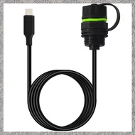 (E M K O) New 3.3ft M20 IP68 Waterproof USB 3.1 Type C Male to Female Extension Cable, Extender Dash