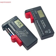 (warmseen) BT-168D Battery Tester Universal Digital LCD Tester AA AAA CD 9V 1.5V Button Cell Voltage