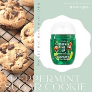 [現貨] 美國直送🇺🇸 BATH &amp; BODY WORKS Pocket Bac Hand Sanitizer 細支消毒搓手液 - Peppermint Sugar Cookie