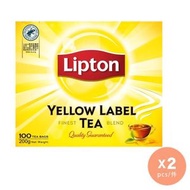 立頓 - 黃牌精選紅茶茶包 x 2 (新舊包裝隨機發貨)