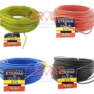 Kabel Eterna NYA 1x2,5 Roll 50 Meter Kabel Listrik 1 Tembaga Kawat