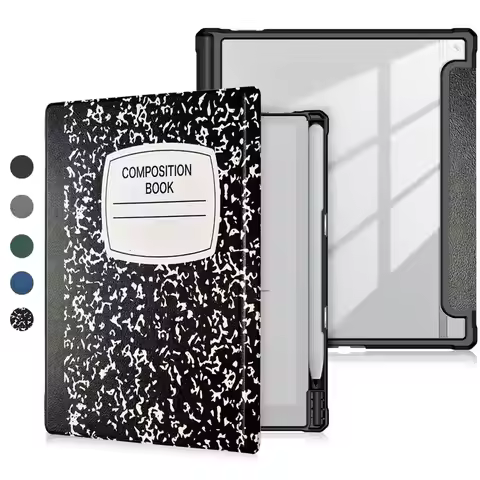 Auto Sleep/Wake Protective Case PU Leather Built-in Pen Holder Folio Cover Soft Magnetic for Onyx Bo