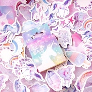 Cute Unicorn Scrapbook Stickers (46 pcs)