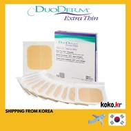 Convatec DuoDerm Extra Thin 187955 Hydrocolloid Dressing 4 x 4 in. 10 x 10 cm 5PCS / 10PCS Set with FREEBIES