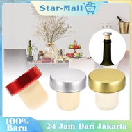 5Pcs Cork Bottle Caps Wooden Caps Cork Bottle Caps Plug Cork Bottle Cork Wine Wooden Bottle Caps