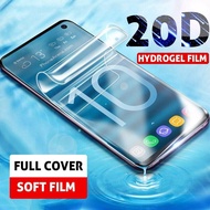 20D ฟิล์มไฮโดรเจลสำหรับ Samsung Galaxy S7 Edge S8 S9 S10 S20 Plus ปกป้องหน้าจอสำหรับ Samsung Note 8 9 10 Anti Blue-Ray ไม่ใช่กระจก