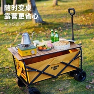 Outdoor Foldable Camper Large-Capacity Camper Portable Field Trolley Camping Car Stall Car20251110
