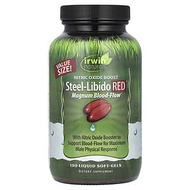 Irwin Naturals, Steel-Libido RedÂ®, Magnum Blood-Flow, 150 Liquid Soft-Gels