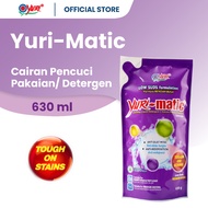 Yuri-matic Detergent Cair Low Suds Lavender 630 ml