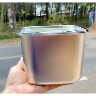 M1 Stainless Steel Food Storage Box. High Quality Odorless Stainless Steel Square Box, m2