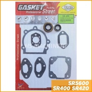 Heavy Duty SR400 SR420 SR5600 & STAR 450 Overhaul Gasket Complete Set with Oil Seal [HSMACHINERY]