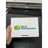 Custom Acrylic MC Board Cue Card - MC Branding