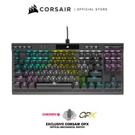 CORSAIR Keyboard K70 RGB TKL CHAMPION SERIES Optical-Mechanical Gaming with PBT DOUBLE SHOT PRO Keyc