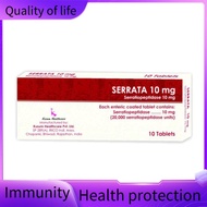 ubat ♗Serrata For Inflammation Ubat Anti-radang 10mg 100 tablets✭