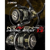 Daido Kraven HOSS W7.0 HS Reel SW Spinning Reel