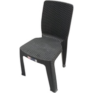 RATTAN MONOBLOCK CHAIR (#877) FUSON MONOBLOCK PLASTIC RATTAN CHAIR
