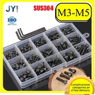 M3-M5 Cup head hexagon bolt set  【SZ-JY888】gd