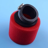 48-50mm Angled Foam Air Filter Cleaner Elbow Neck With Adjustable Clamp For 50cc 70cc 90cc 110cc Dir